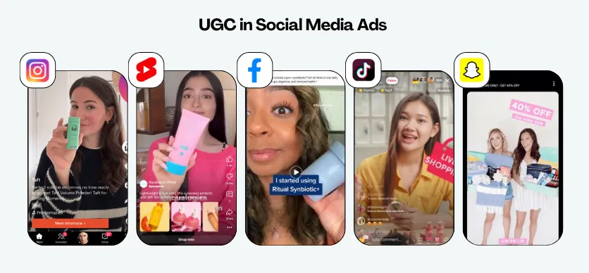 UGC in Social Media Ads